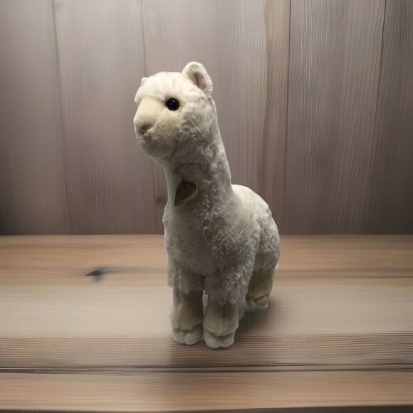 Miyoni By Aurora Alpaca or Llama Stuffed Farm Animal Plush Toy Zoo Super Soft - Picture 1 of 12